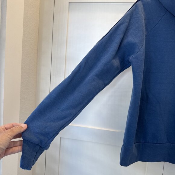 Aviator Nation Classic Pullover Hoodie Size M Vintage Caribbean Velvet Stripes - Picture 14 of 16